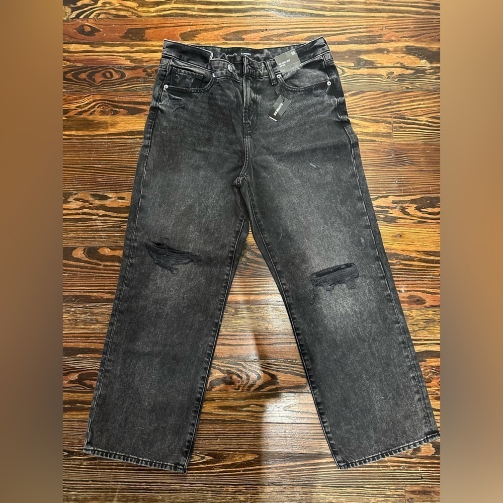 EXPRESS NWT  6R 90s Ankle boot cut mid rise